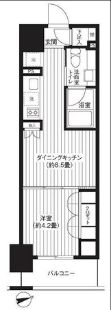 稲荷町駅 徒歩4分 3階の物件間取画像